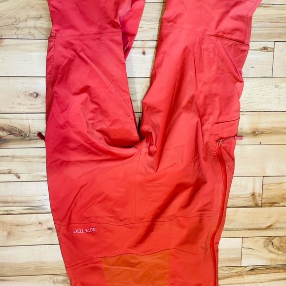Burton [AK] Kimmy Burnt Orange XS women's overall bibs pants ski snowboarding - Picture 8 of 9